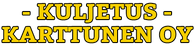 Logo Kuljetus Karttunen Oy
